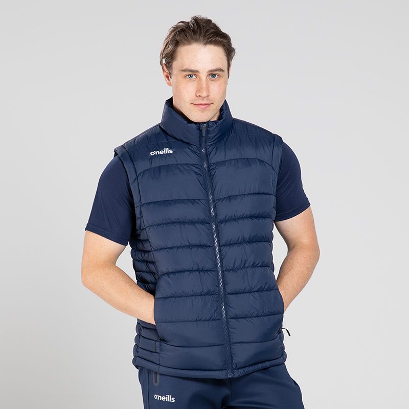 marine Andy Padded Gilet with zip pockets by O’Neills.