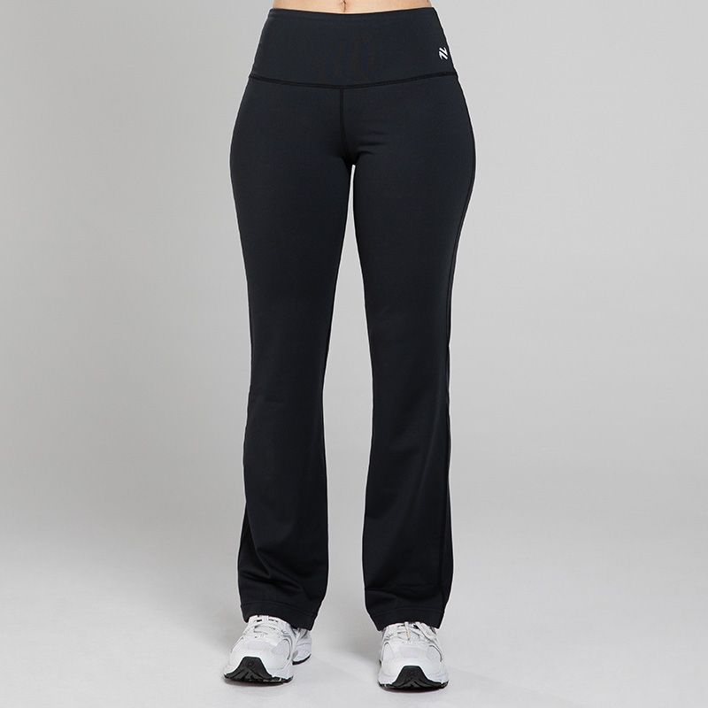 Women’s Black Relaxed Fit Yoga Pants with pocket on inner waistband by O’Neills.