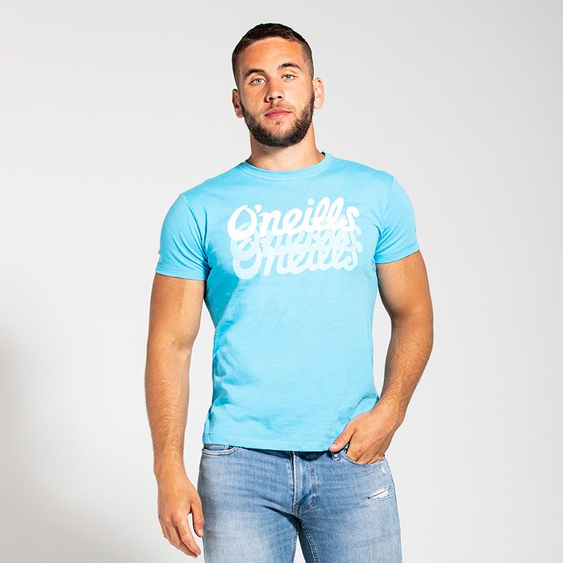 Men's Reef Triple Shadow T-Shirt Blue