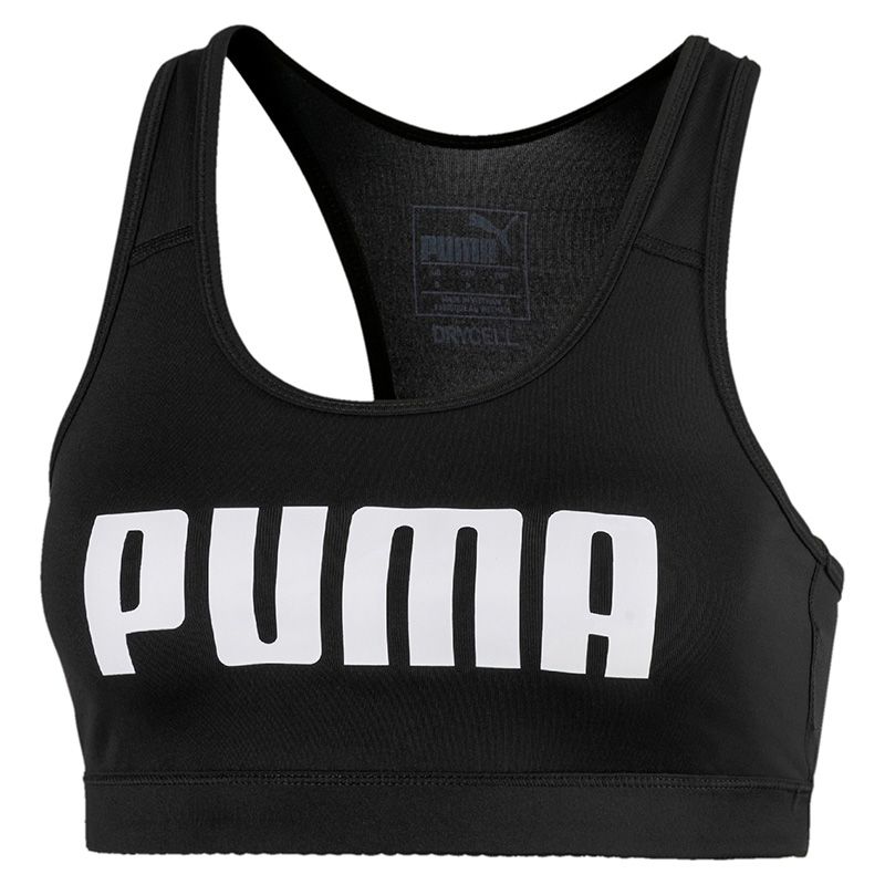 Puma Women's 4Keeps Training Bra Black / White