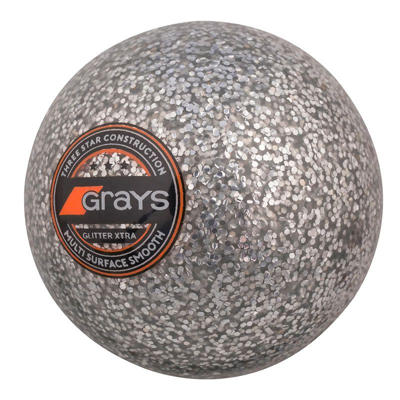 Silver Glitter Grays Multi Surface Hockey Ball from O'Neills