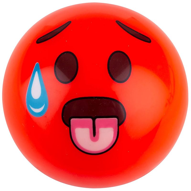 Red Grays Hot Emoji Hockey Ball from O'Neills