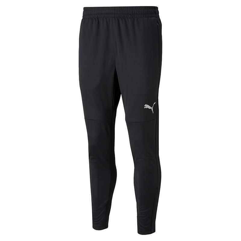 Men's Black Puma teamFINAL Training Bottoms, with dryCELL technology from O'Neills.