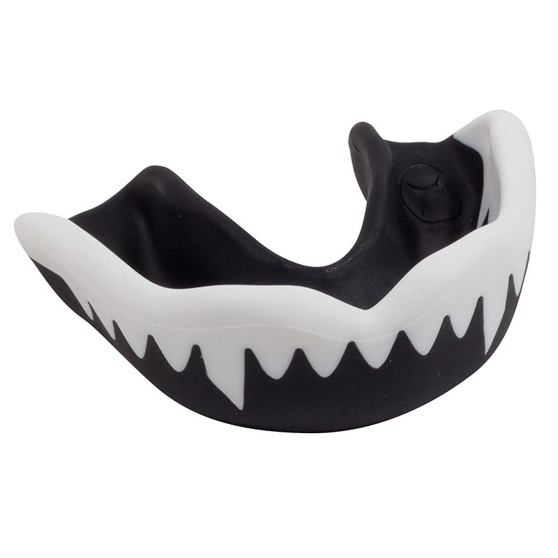 Black and White Gilbert Synergie Viper Mouthguard from O'Neills.