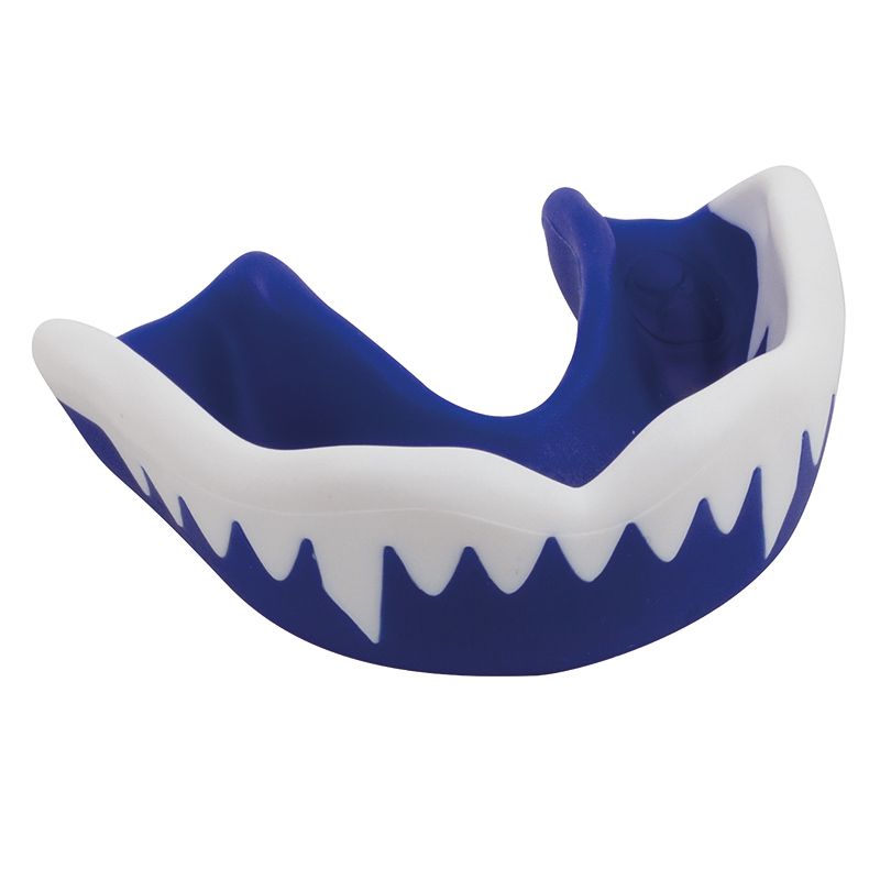 Blue and White Gilbert Synergie Viper Mouthguard from O'Neills.