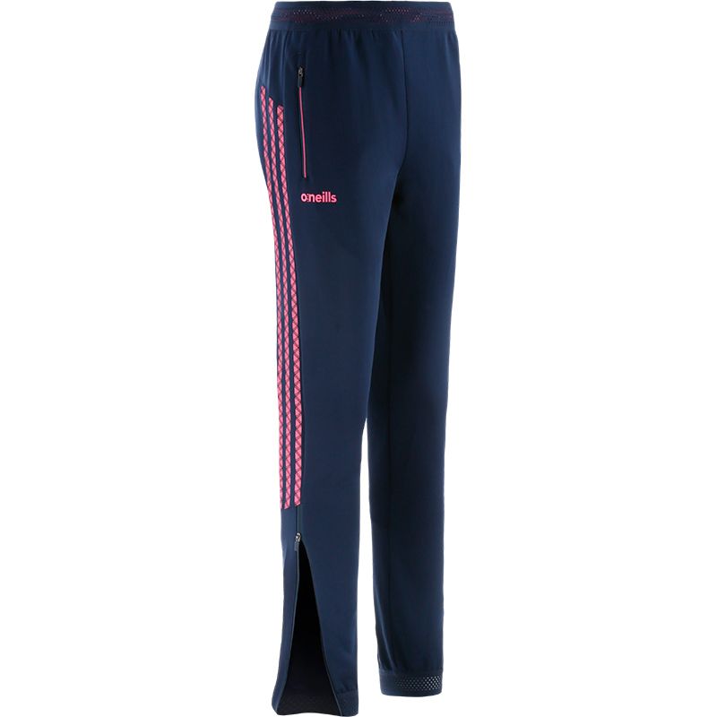 Kid's Marine skinny tracksuit bottoms with zip pockets and stripe detail on the sides by O’Neills