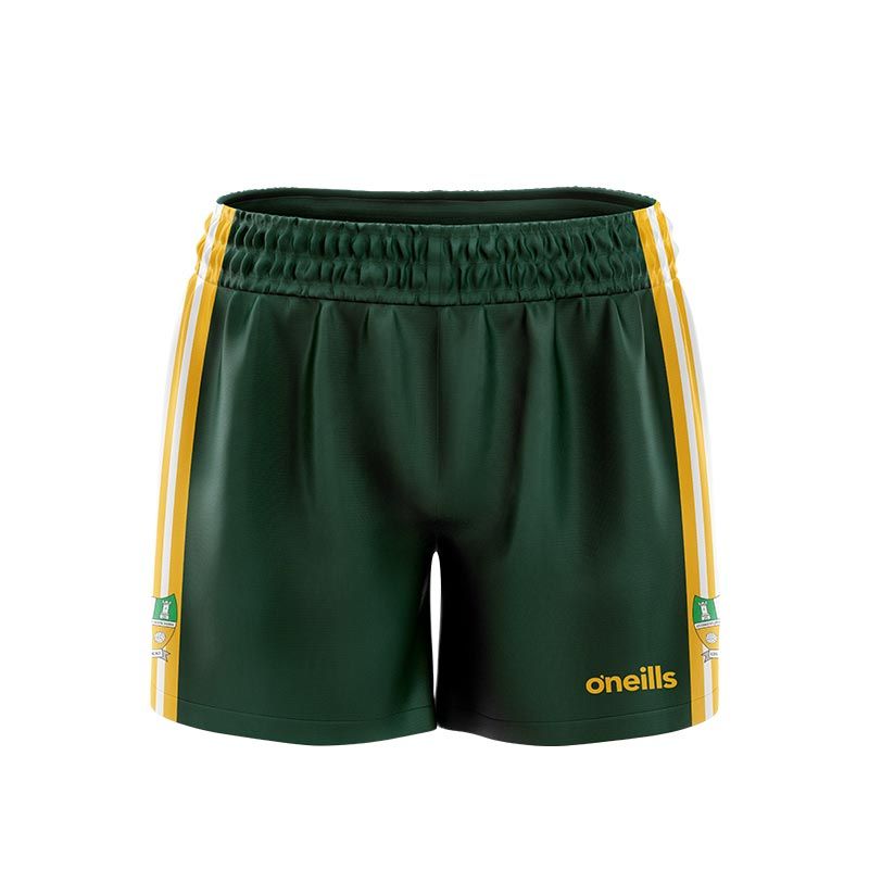 Antrim Ladies Kids' GAA Shorts (Green)