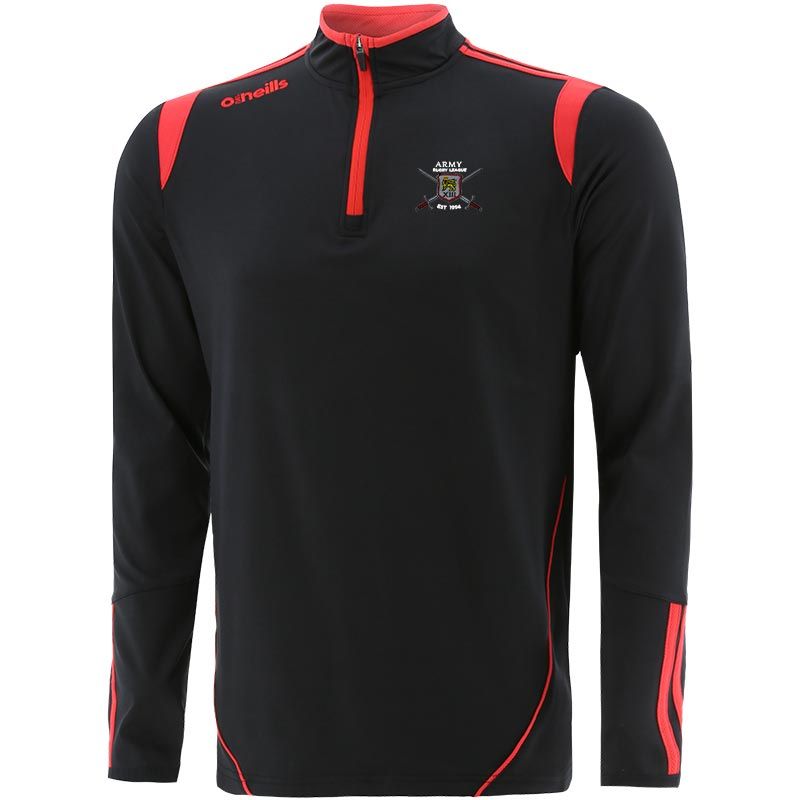 Army Rugby League Loxton Brushed Half Zip Top
