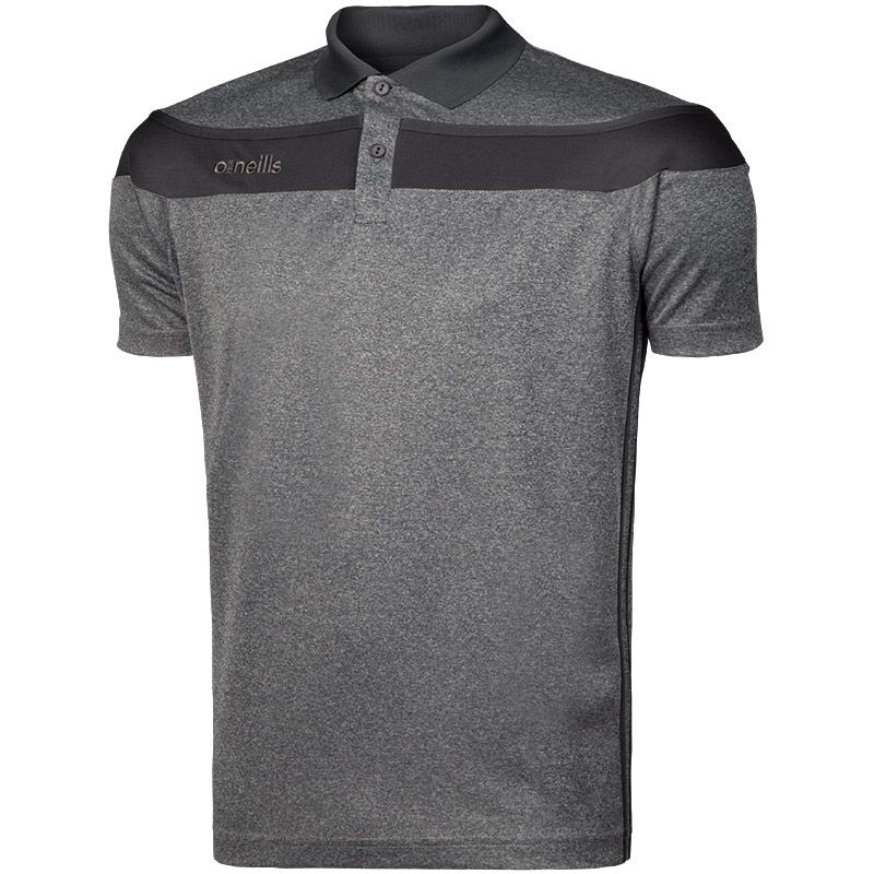 Men's Auckland Polo Shirt Grey / Dark Grey