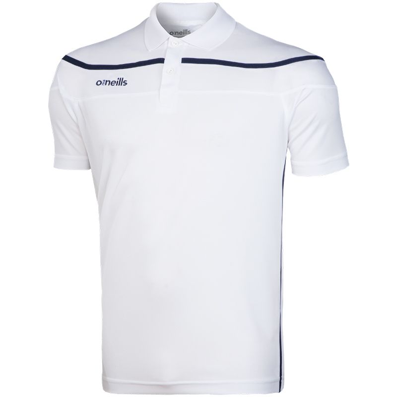 Kids' Auckland Polo Shirt White / Navy