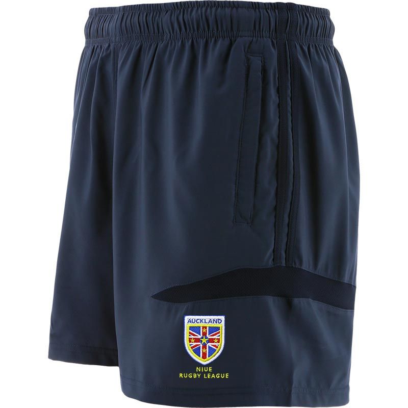 Auckland Niue Rugby League Kids' Loxton Woven Leisure Shorts