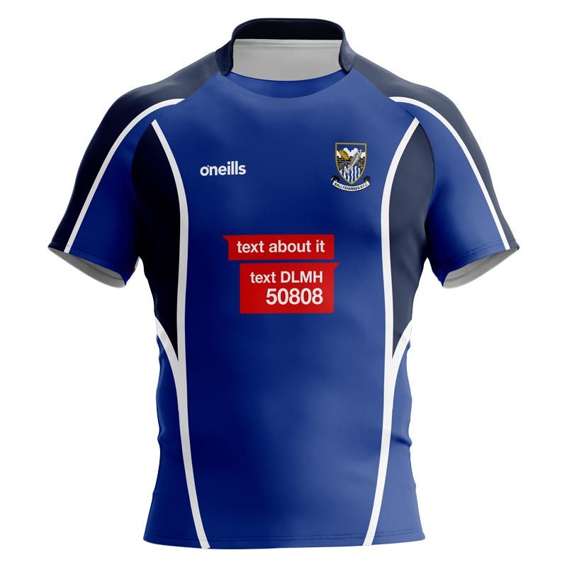 Ballyshannon Rugby Match Tight Fit Jersey (Text about it)