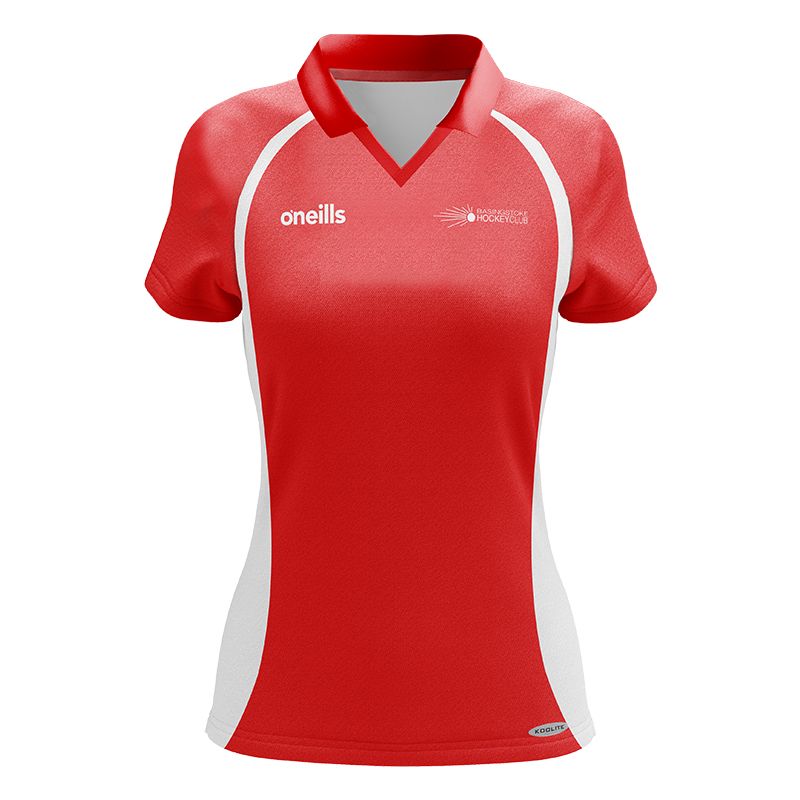 Basingstoke Hockey Club Girls Games Shirt Red