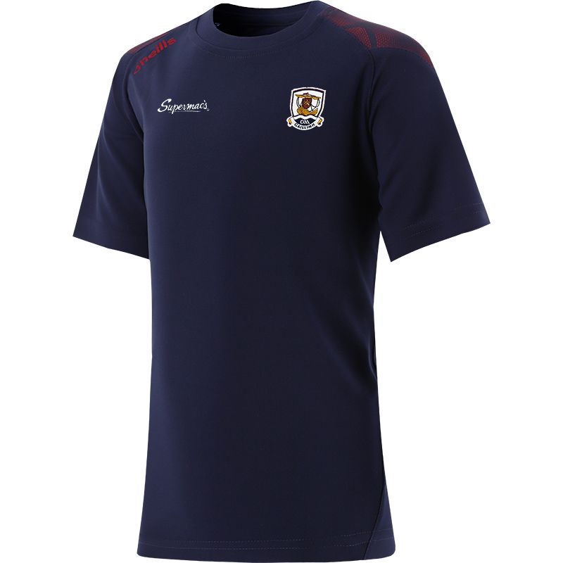 Galway GAA Kids' Belcourt T-Shirt Marine / Red / White