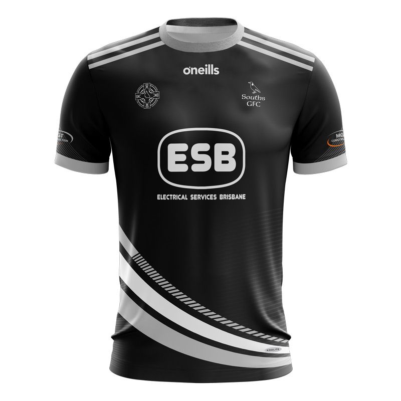 Brisbane Souths GFC Kids' Jersey (ESB - Black)