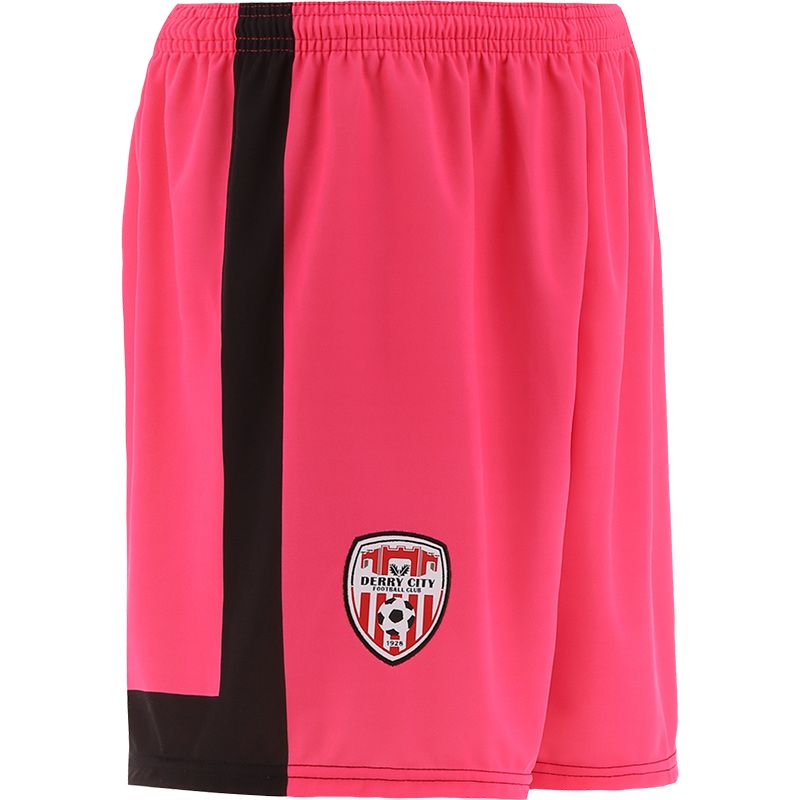 Pink Derry City FC Calcio Shorts from O'Neill's.