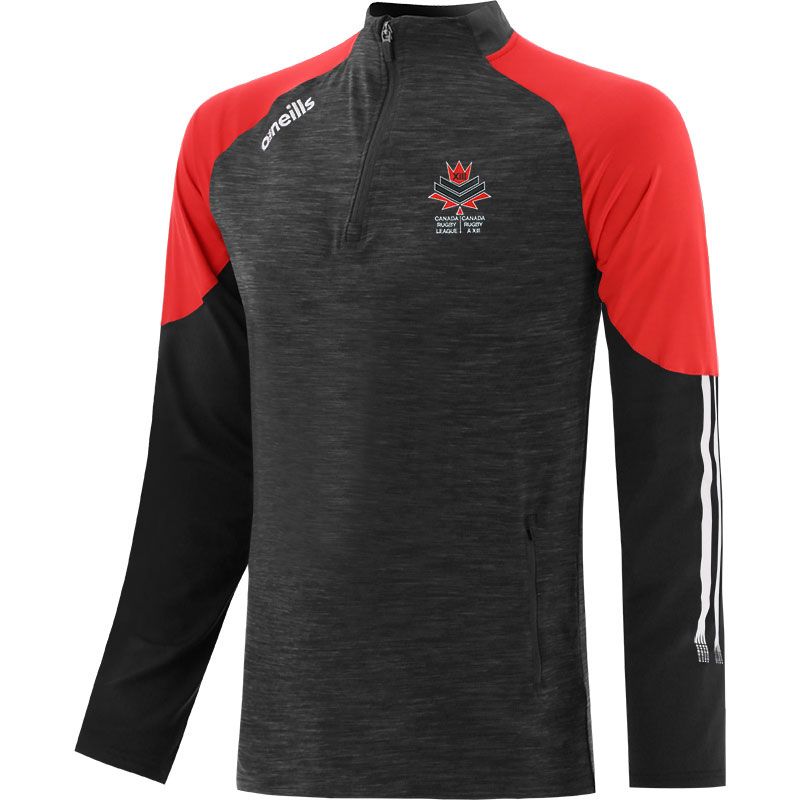 Canada Rugby League Kids' Oslo Brushed Half Zip Top