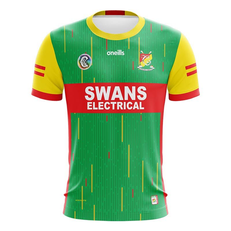 Carlow Camogie 2 Stripe Home Jersey 2023 Personalised
