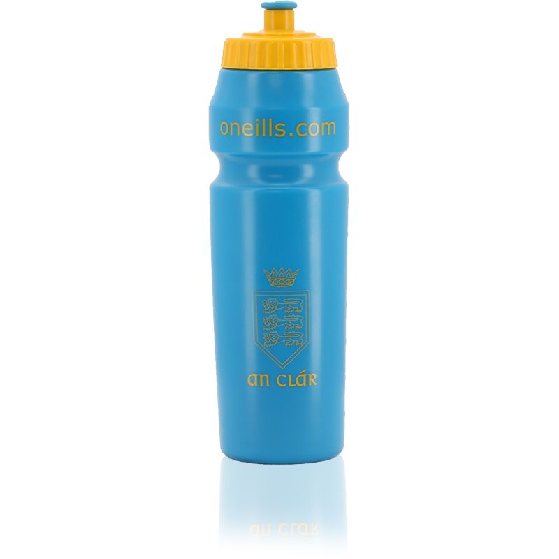Clare GAA Water Bottle Blue / Amber
