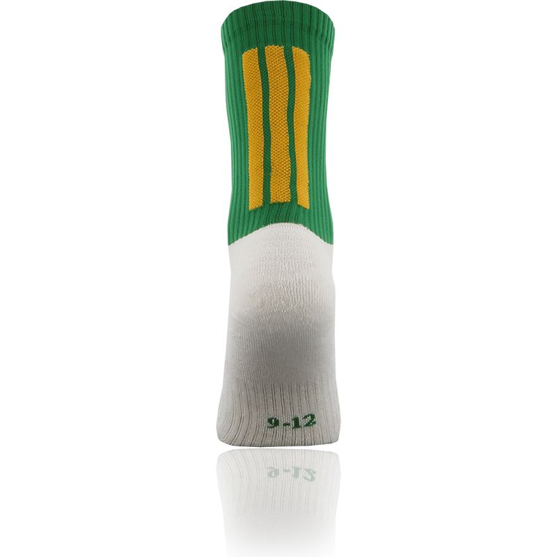 green and amber Koolite Max Midi socks infused with COOLMAX ® technology from O'Neills