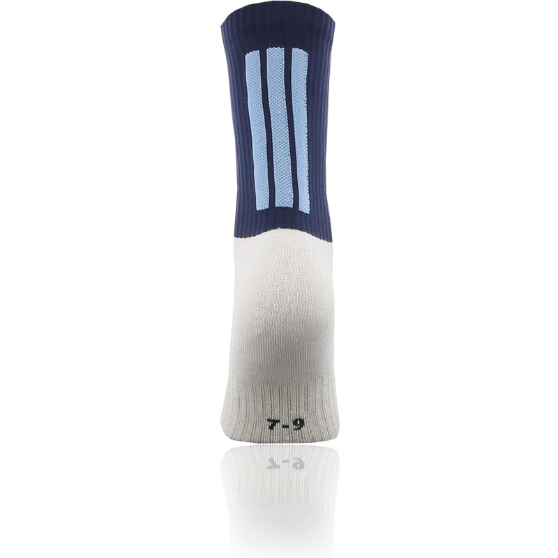 navy and sky Koolite Max Midi socks infused with COOLMAX ® technology from O'Neills