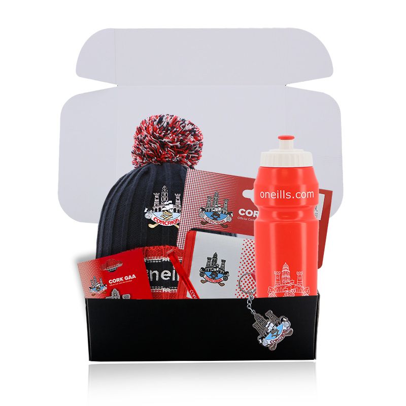 Cork GAA Gift Box with Cork accessories packaged in a gift box by O’Neills.