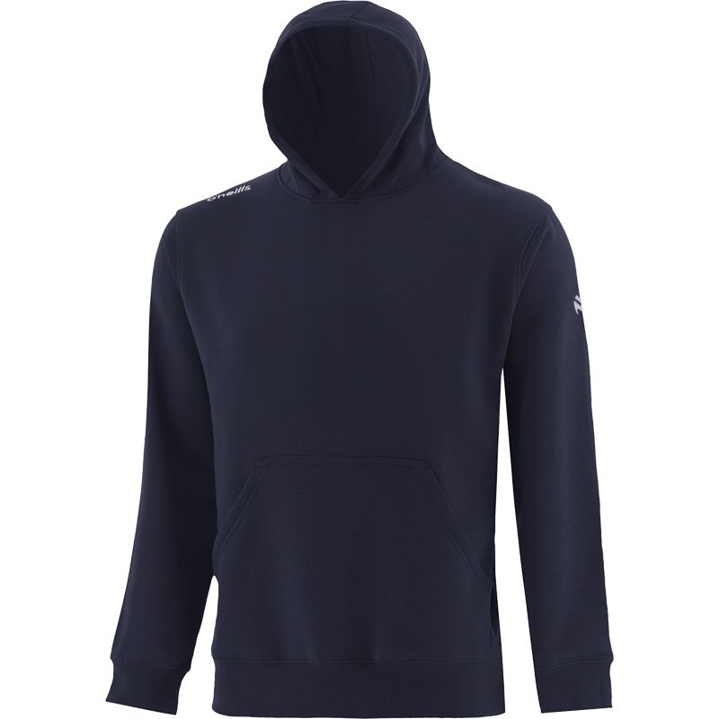 Kids' Navy Caster Pullover Fleece Hoodie with pouch pocket by O’Neills.