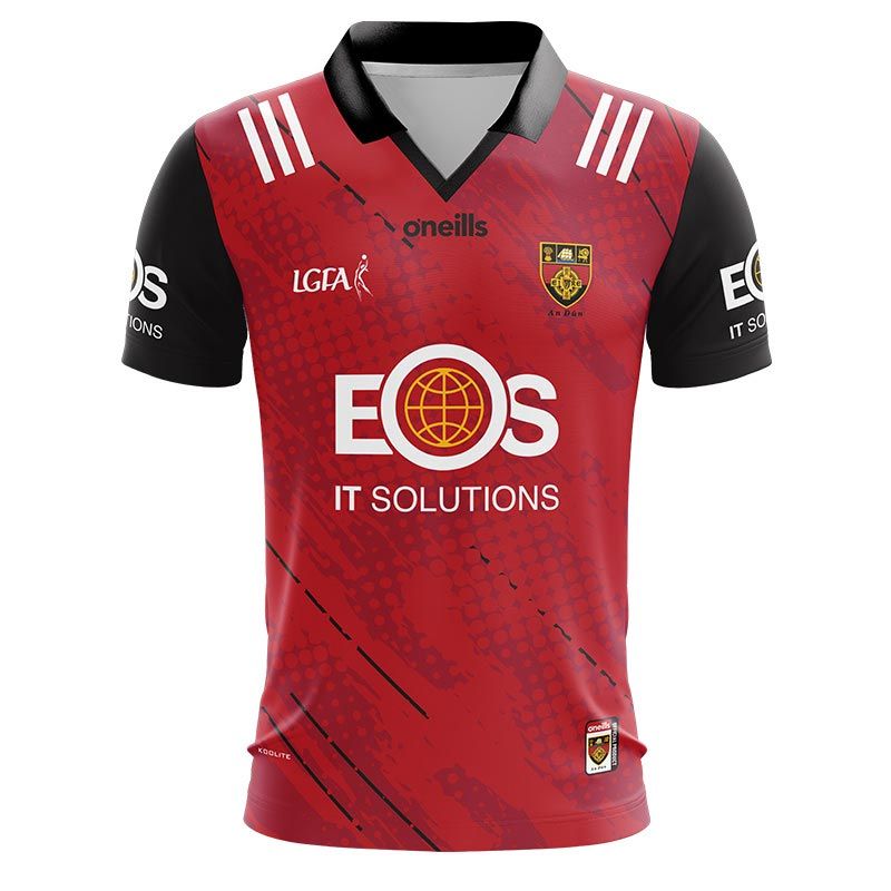 Down LGFA Home Jersey Red / Black
