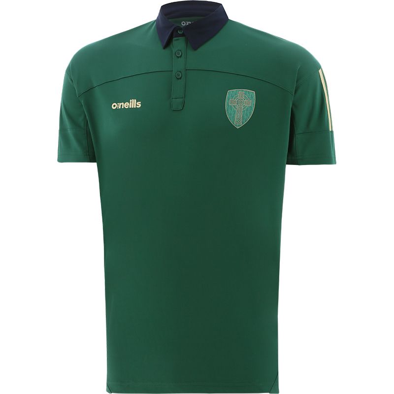 Men's Druid Polo Green / Marine / Gold 