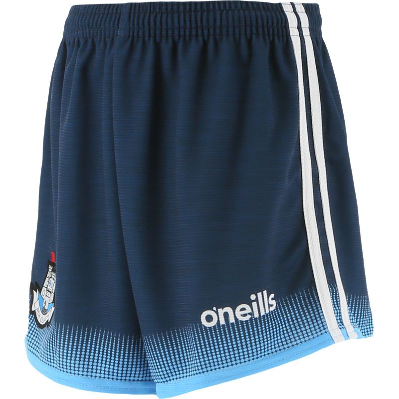Dublin GAA Kids' 2 Stripe Home Shorts 