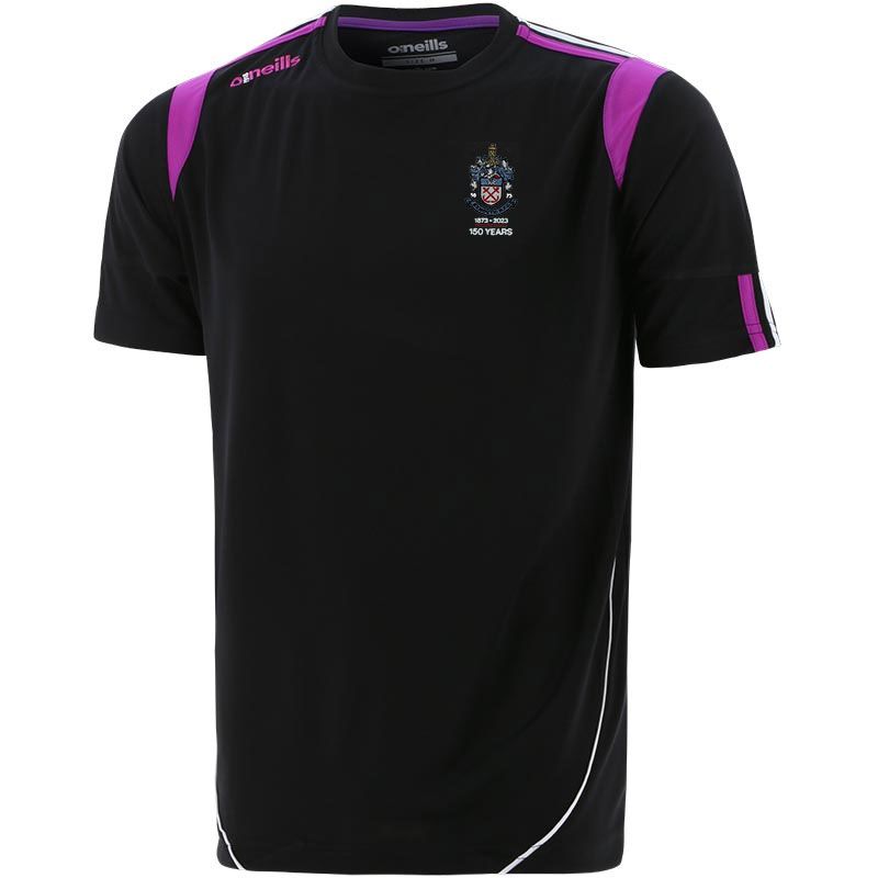 Exmouth RFC Loxton T-Shirt Black / Purple / White