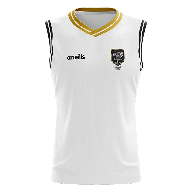 Falmouth Rugby Club Heritage Vest White