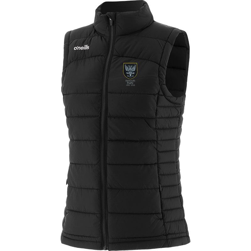 Falmouth Rugby Club Women's Ash Lightweight Padded Gilet