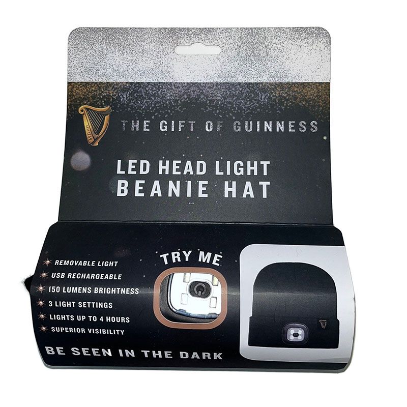 Guinness LED Beanie hat from O'Neills.