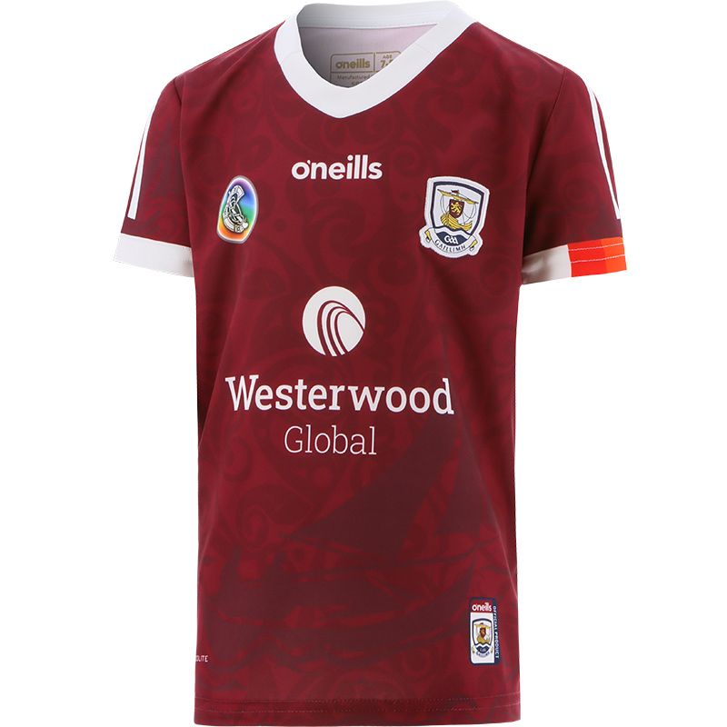 Galway Camogie Kids' Home Jersey 2022