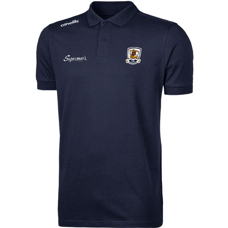 Galway GAA Men's Portugal Cotton Polo Shirt Marine