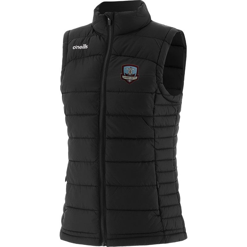 Galway United FC Women's Ash Lightweight Padded Gilet
