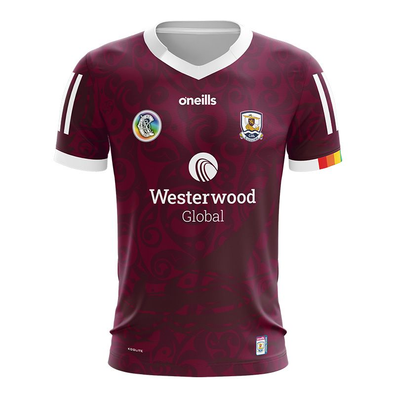 Galway Camogie Kids' Home Jersey 2023