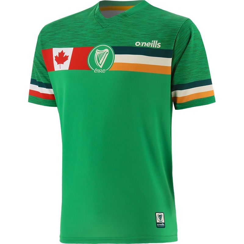 Kids' Global Eire Irish Canada jersey from O'Neills.