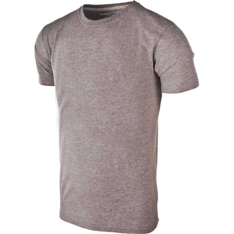 Men's Basic Cotton T-Shirt Silver