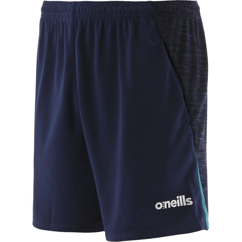 Navy men’s gym shorts with pockets and elasticated waist from O’Neills.