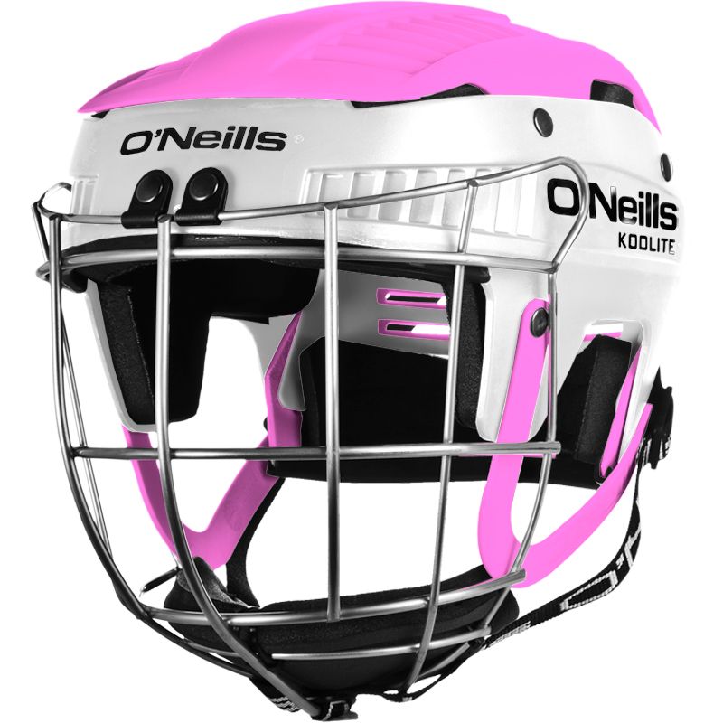 Koolite Hurling Helmet White / Pink