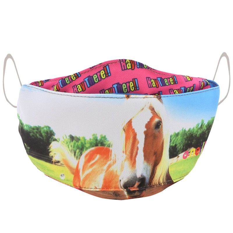 Hay There Ploughing Championships Kids' Reusable Face Mask 2020