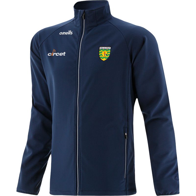 Marine Men's Donegal Idaho Softshell Jacket with county crest and zip pockets by O’Neills.