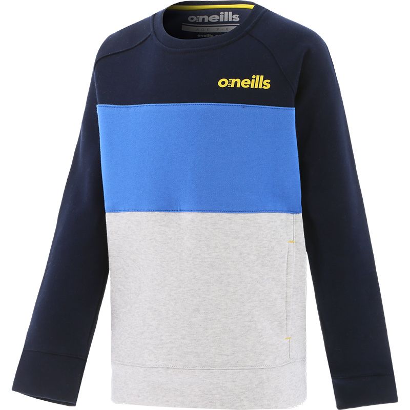 Marine Kids' Jay Crew Neck Sweatshirt, with Pocket on front from O'Neills.