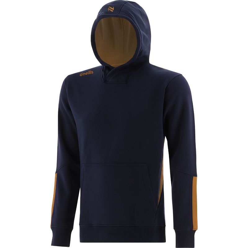 Marine and Amber Kids' Jenson Pullover Fleece Hoodie with pouch pocket by O’Neills.