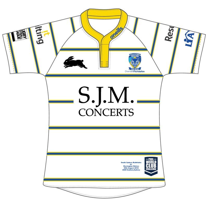 Warrington Wolves Foundation Rugby Jersey