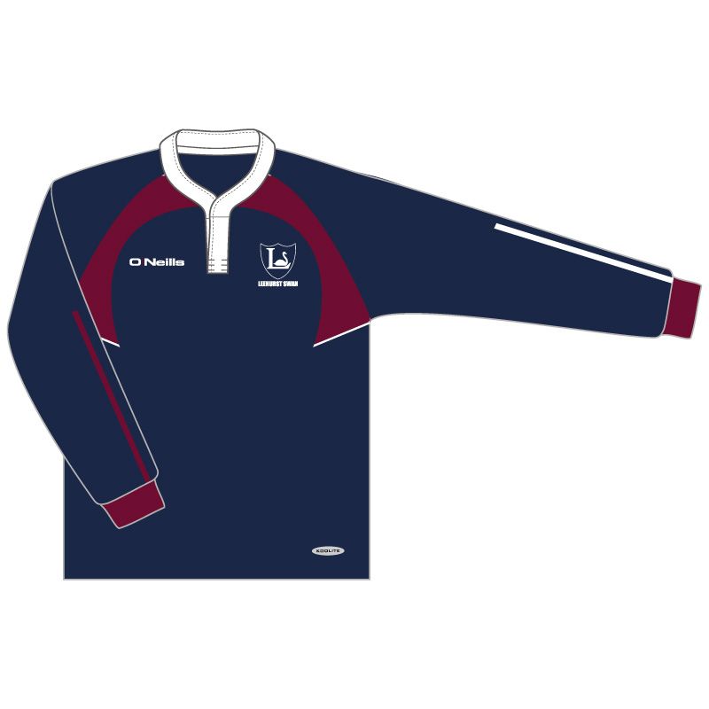 Leehurst Swan School Kids' Rugby Shirt Long Sleeve