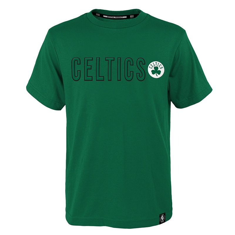 Green Boston Celtics Men's Tatum Number 0 T-Shirt from O'Neills.