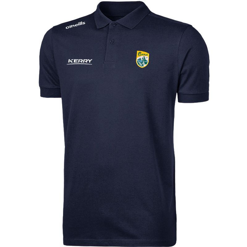 Kerry GAA Men's Portugal Cotton Polo Shirt Marine